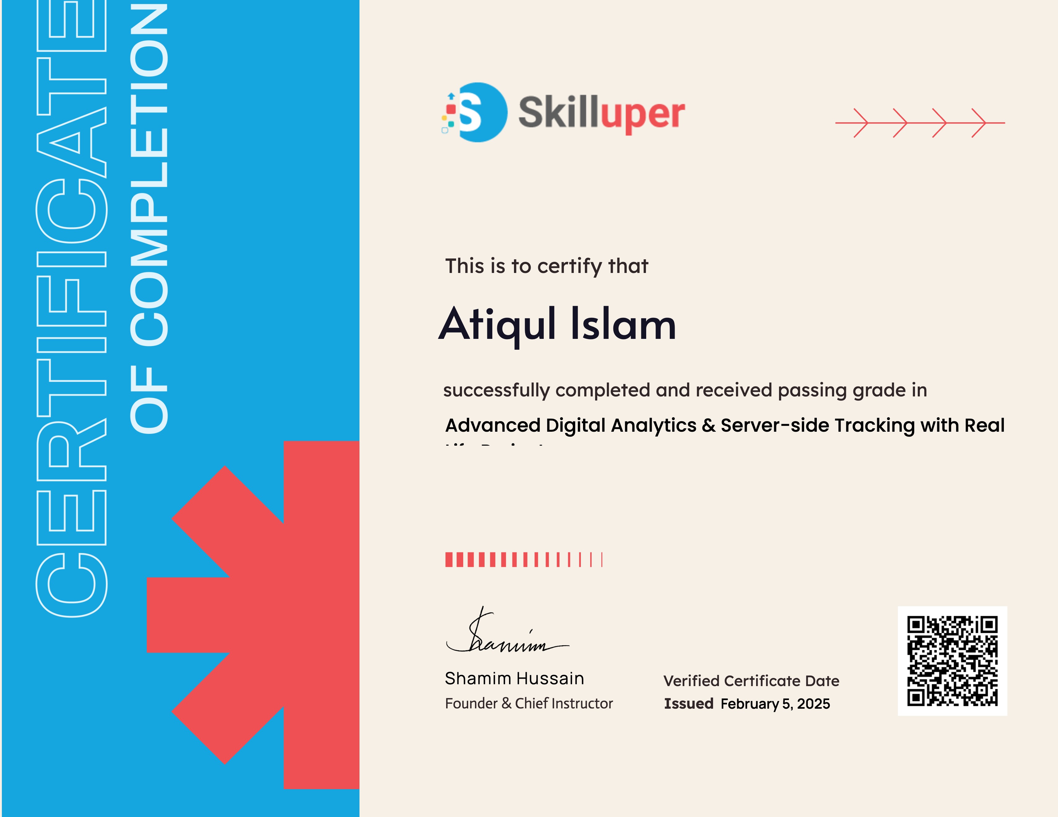 Advanced Digital Analytics & Server-side Tracking with Real Life Projects