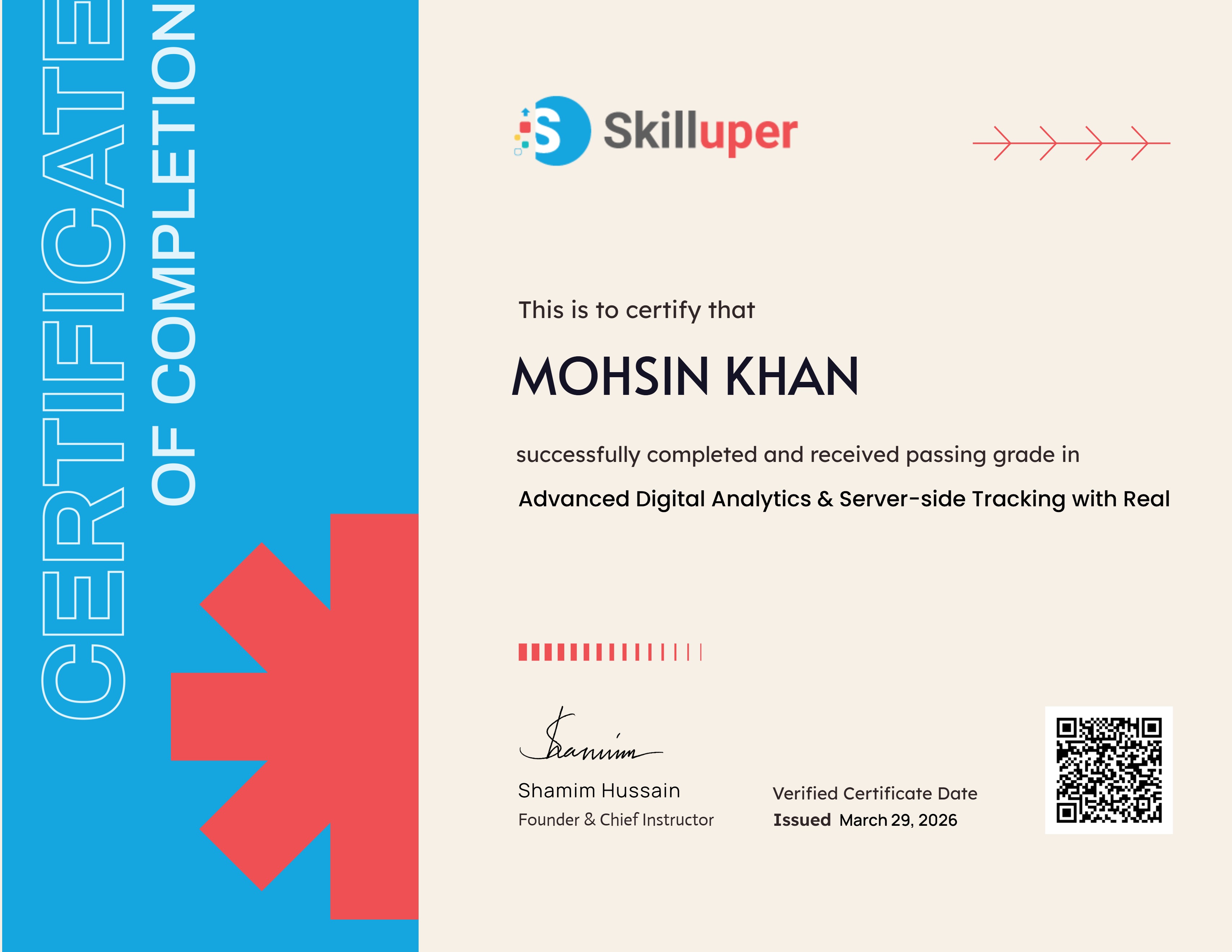 Advanced Digital Analytics & Server-side Tracking with Real Life Projects